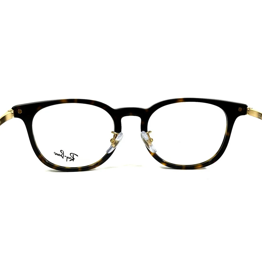 Ray-Ban Eyeglasses Frames RB5453D 2012 Tortoise Gold Square Asian Fit 52-20-145